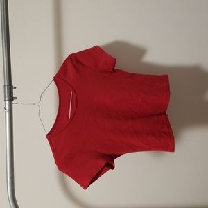 Brandy Melville Red crop top